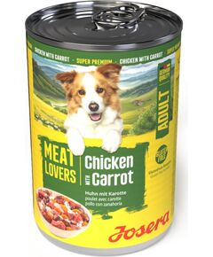 Josera JOSERA Meatlovers Menu Kurczak z marchewką 400g Suņu barība