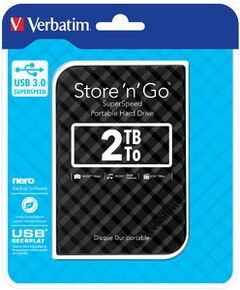 Verbatim 2TB 2.5" Store & Go GEN Внешний жесткий диск 3.0 USB Внешние жесткие диски