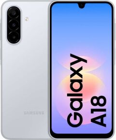 Samsung Galaxy A18 Viedtālrunis 4GB / 128GB Silver Mobilie telefoni