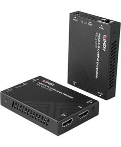 Lindy HDMI & IR over IP Extender, HDMI extension (black) HDMI vadi