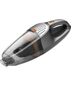 Clatronic AKS 832 handheld vacuum Black, Stainless steel, Transparent Bagless Putekļu sūcēji