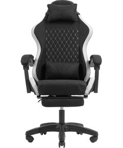 Tacens Mars Gaming MGC-X Fabric PC gaming chair Padded seat Black, White Gaming krēsli