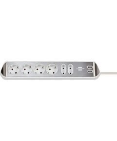 Pagarinātājs Brennenstuhl estilo; 2 m; 2x USB-A Strāvas pagarinātāji