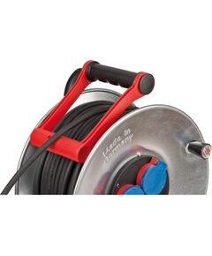 Pagarinātājs saritināms uz spoles Brennenstuhl 1198340; 40 m; 3G1,5 mm²; IP44 Strāvas pagarinātāji