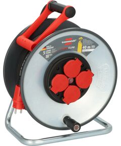 Pagarinātājs saritināms uz spoles Brennenstuhl 9191400110; 40 m; 3x1,5 mm²; IP44 Strāvas pagarinātāji