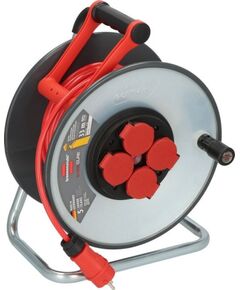 Pagarinātājs saritināms uz spoles Brennenstuhl 9191330210; 33 m; 3G1,5 mm²; IP44 Strāvas pagarinātāji