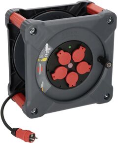 Pagarinātājs saritināms uz spoles Brennenstuhl 9202330110; 33 m; 3G2,5 mm²; IP44 Strāvas pagarinātāji
