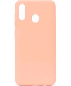 Evelatus Samsung  Galaxy A20E Nano Silicone Case Soft Touch TPU Beige Чехлы - альтернативные
