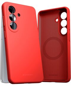 Case Mercury Pure Magsafe Silicon Case Samsung A576 A57 5G red Neoriģinālie Maciņi
