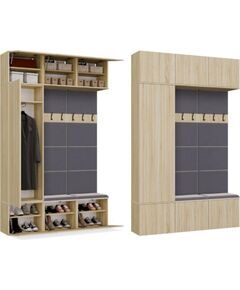 Top E Shop HAGA III 1SZ2W Wardrobe – Sonoma Oak Jaunumi -Dārzam