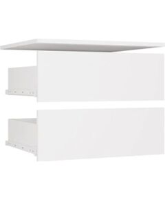 Top E Shop OPENO 2SZ Drawer Unit, 2 Drawers, WHITE, for the Wardrobe, for the Bedroom Jaunumi -Dārzam