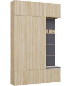 Top E Shop HAGA III 2SZ1W Wardrobe – Sonoma Oak Jaunumi -Dārzam