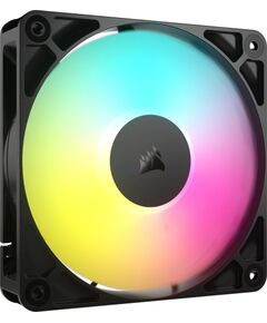 Corsair RS120 ARGB Computer case Fan 12 cm Black 1 pc(s) Korpusu dzesēšana