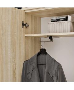 Top E Shop HAGA IV 3SZ1W Wardrobe – Sonoma Oak Jaunumi -Dārzam