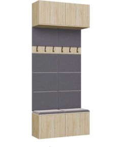 Top E Shop HAGA II 2W Wardrobe – Sonoma Oak Jaunumi -Dārzam