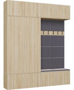 Top E Shop HAGA IV 2SZ2W Wardrobe – Sonoma Oak Jaunumi -Dārzam
