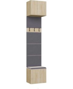 Top E Shop HAGA 1SZ Coat Rack – Sonoma Oak Jaunumi -Dārzam