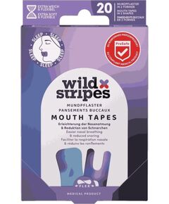 Nivea WILD STRIPES_Mouth Patches plastry na usta przeciw chrapaniu Sunset 20szt. Akumulatori