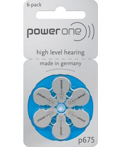 Bateria do aparatów słuchawkowych POWER ONE VARTA PR44/675 6szt./bl Akumulatori