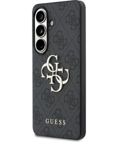 Guess PU 4G Metal Logo Case Защитный чехол для Samsung Galaxy S26+ / серый Чехлы - альтернативные