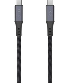 Fixed Braided Cable USB-C/USB-C, 2m, USB4 gen2 20Gbps, 4K 60Hz, 240W FIXDBP-CC2-GR Jaunumi - Viedierices