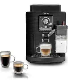 Krups Coffee machine EA5028E0 Intensity Milk Pump pressure 15 bar Built-in milk frother Fully Automatic 1450 W Black Кофеварки