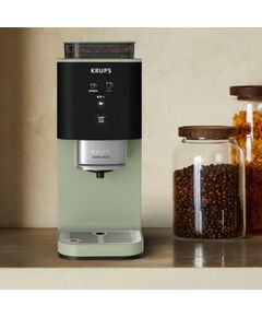 Krups Coffee Maker SA401LE0 Crush Pump pressure 15 bar Automatic Black/Green 1370 W Кофеварки