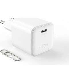 Fixed Mini GaN power adapter with USB-C output and PD support, 65W Jaunumi - Viedierices