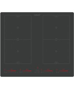 CATA IFSB 6460 MB Hob Induction Number of burners/cooking zones 4 Touch control Matte Black Timer Jaunumi Sadz. tehnika