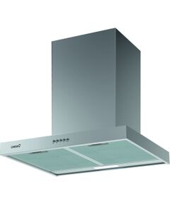 CATA Hood S PLUS 6010 X Wall mounted Energy efficiency class C Width 60 cm 637 m³/h Mechanical LED Inox Jaunumi Sadz. tehnika