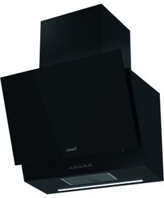 Cata Hood THALASSA 600 GBK Width 60 cm, Max 811 m³/h, Black Glass CATA Jaunumi Sadz. tehnika
