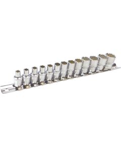 Muciņu komplekts 1/4" 12 kanšu, 4 14mm, JBM Muciņas 