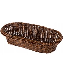 Grozs, iegarenas ovālas formas, brūns, 30 x 15 x 7,5 cm, 5974 LB, GALICJA Veļas kopšana