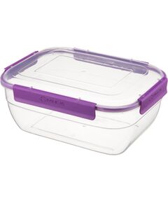 Taisnstūra pārtikas uzglabāšanas trauks, 2.2L, 22,7 x 17,2 x 9,4 cm, 39691, GALICJA Citi virtuves piederumi
