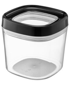 Pārtikas uzglabāšanas trauks, 0.6L, melns, 10,8 x 10,8 x 10,5 cm, 29569, GALICJA Citi virtuves piederumi