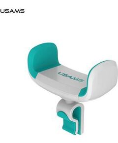USAMS Universal  ZJ004 Universal Car Holder White/Green Telefonu Turētāji Auto Velo Moto