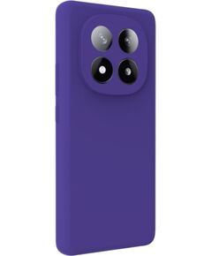 Evelatus Xiaomi  Redmi Note 14 Pro 4G / Poco X7 Premium Magnetic Soft Touch Silicone Case Purple Чехлы - альтернативные