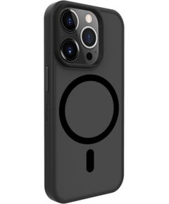 Evelatus Apple  iPhone 15 Pro Hybird Case With Magsafe PC+TPU Black Чехлы - альтернативные