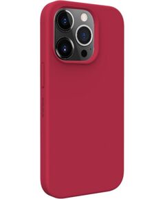 Evelatus Apple  iPhone 14 Premium Magsafe Soft Touch Silicone Case Dark Red Чехлы - альтернативные
