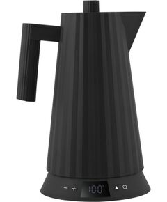 Water kettle Plisse Alessi, black Tējkannas (elektriskās)