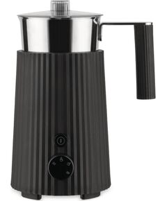 Milk frother Plisse Alessi, black Piena putotāji