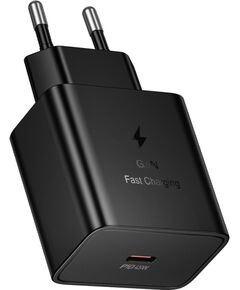 Charger Hoco N77 45W USB-C black Telefonu lādētāji 220v
