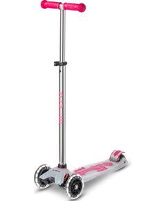 Micro Maxi Deluxe Flux LED skrejritenis Самокаты и скейтборды