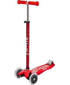Micro Maxi Deluxe LED skrejritenis Самокаты и скейтборды