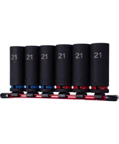Welzh Werkzeug Trieciena muciņas pagarinātās 1/2" 19mm 2x3gab. Welzh Muciņas 