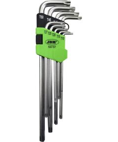 Torx atslēgu komplekts, 9 gab., T10 50, JBM Наборы инструментов