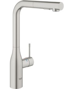 Grohe virtuves izlietnes maisītājs ar izvelkamu dušu Essence, supersteel Virtuves jaucējkrāni