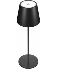 RealPower LED galda lampa regulējama auksta/silta ar akumulatoru, Black Jaunumi - Birojam