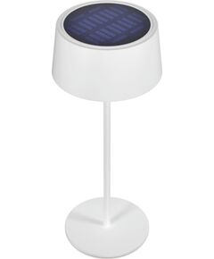 RealPower LED saules galda lampa ar akumulatoru, regulējama, white Jaunumi - Birojam