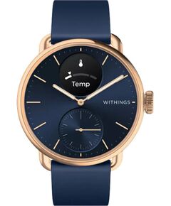 Withings ScanWatch 2/ 38mm HWA10-model 6-All-Int Blue rose gold Наручные часы